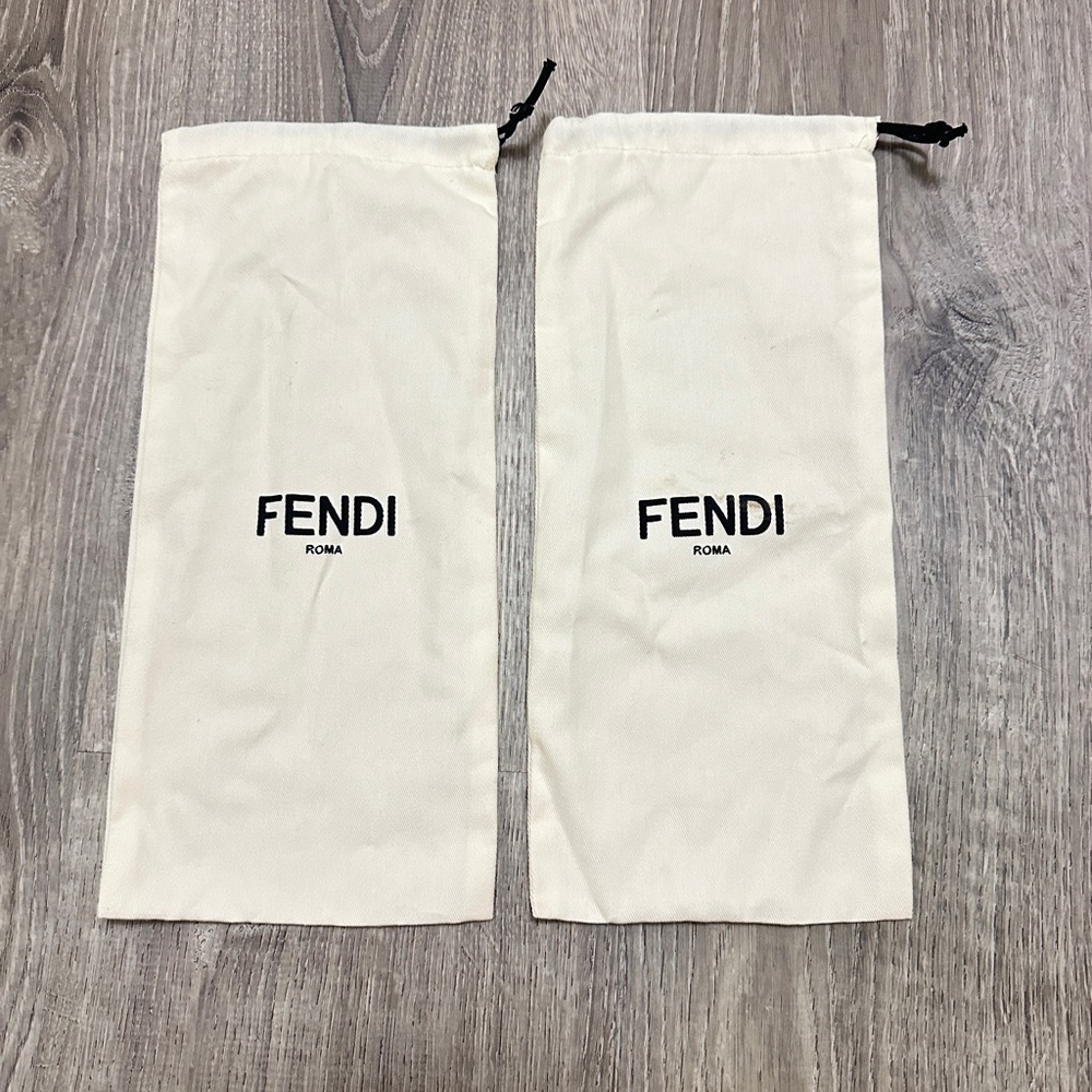 FENDI shoe dust bags  Authentic